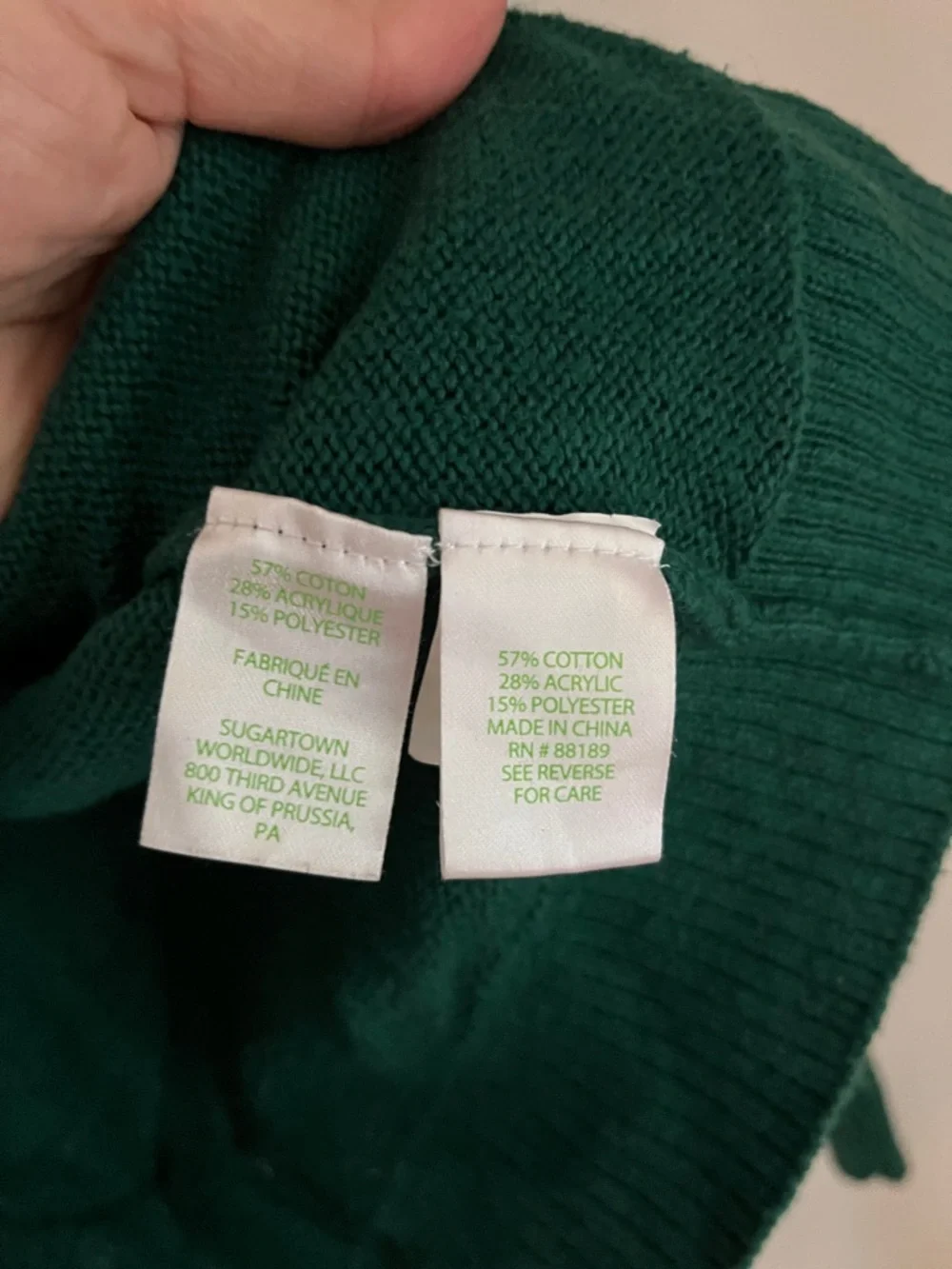 Lilly Pulitzer Esma Crewneck Knit Sweater in Evergreen - Picture 5 of 6